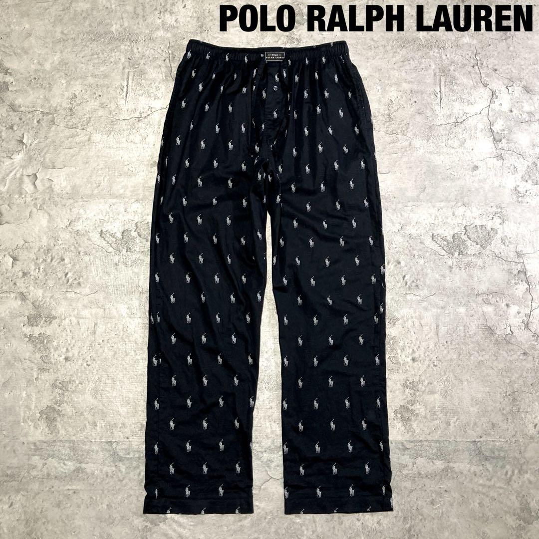 POLO RALPH LAUREN PAJAMA PANTS BLACK M