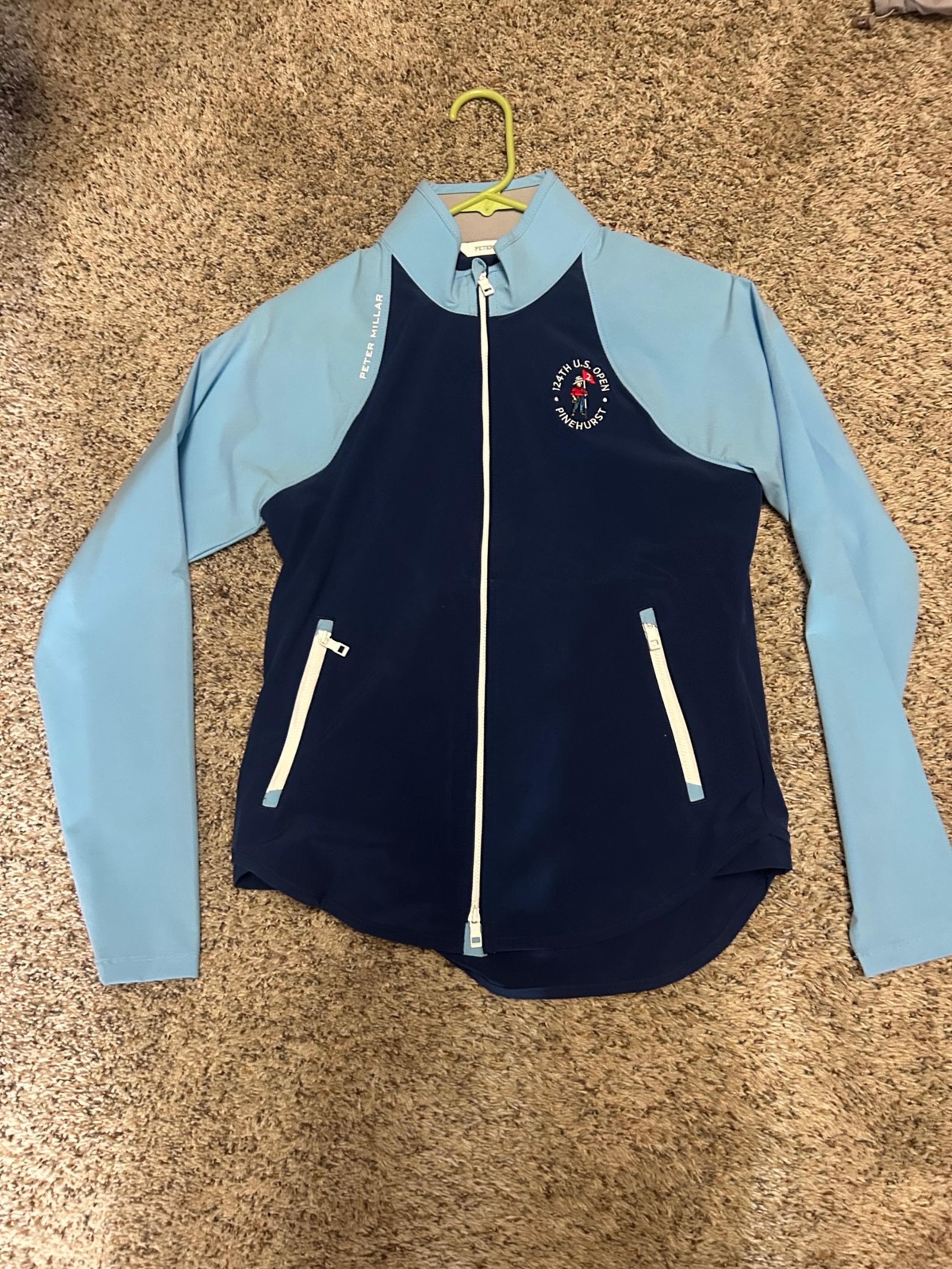 Peter Millar Womens Windbreaker Rare Pinehurst Edition Size S