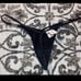 Victoria’s Secret Metal Rhinestone Crystals Thong Panties V-string XS S M New
