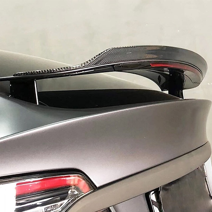 Brand New Real Carbon Fiber Trunk Spoiler 2016-2023 Tesla Model X