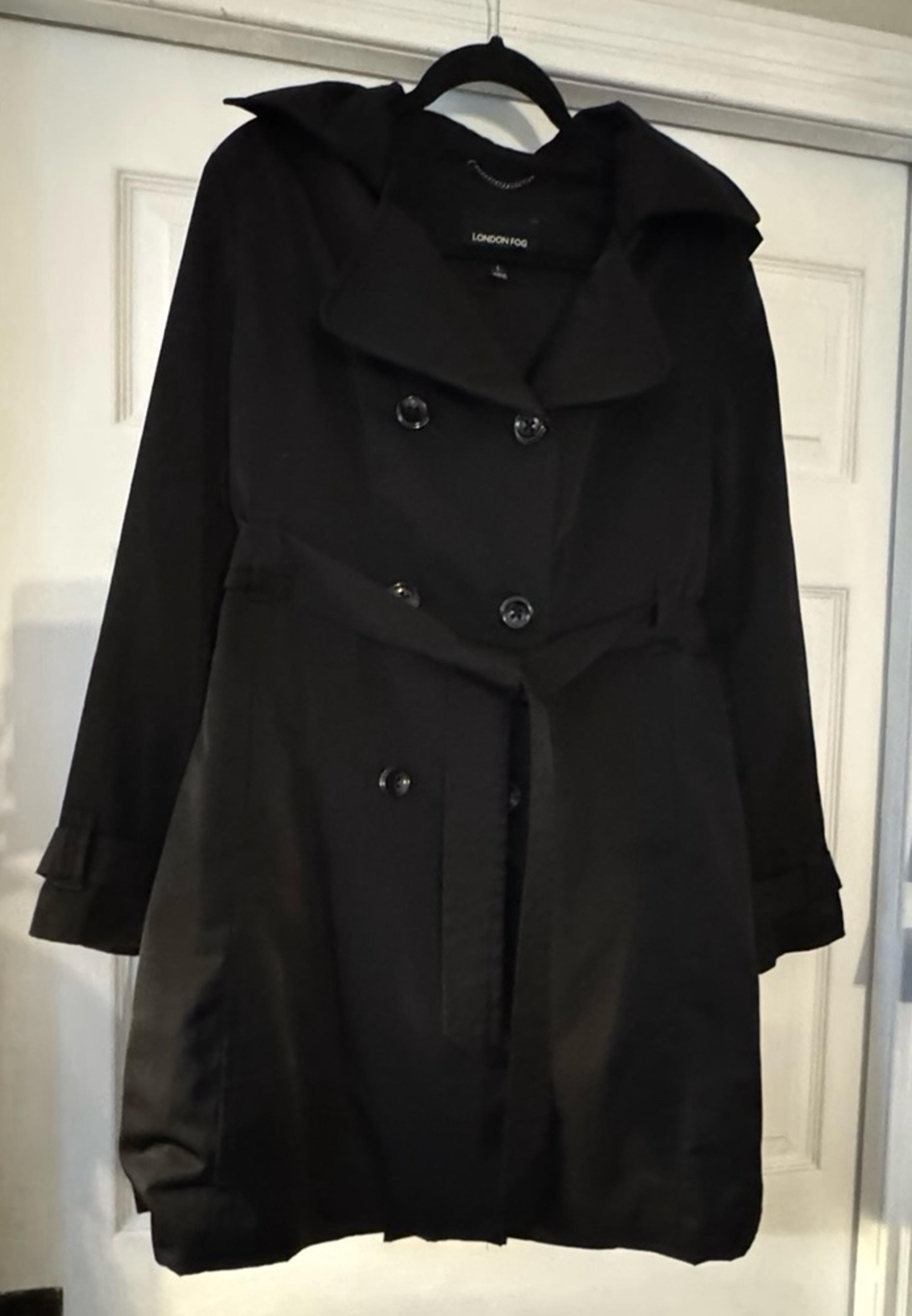 London fog large trench coat
