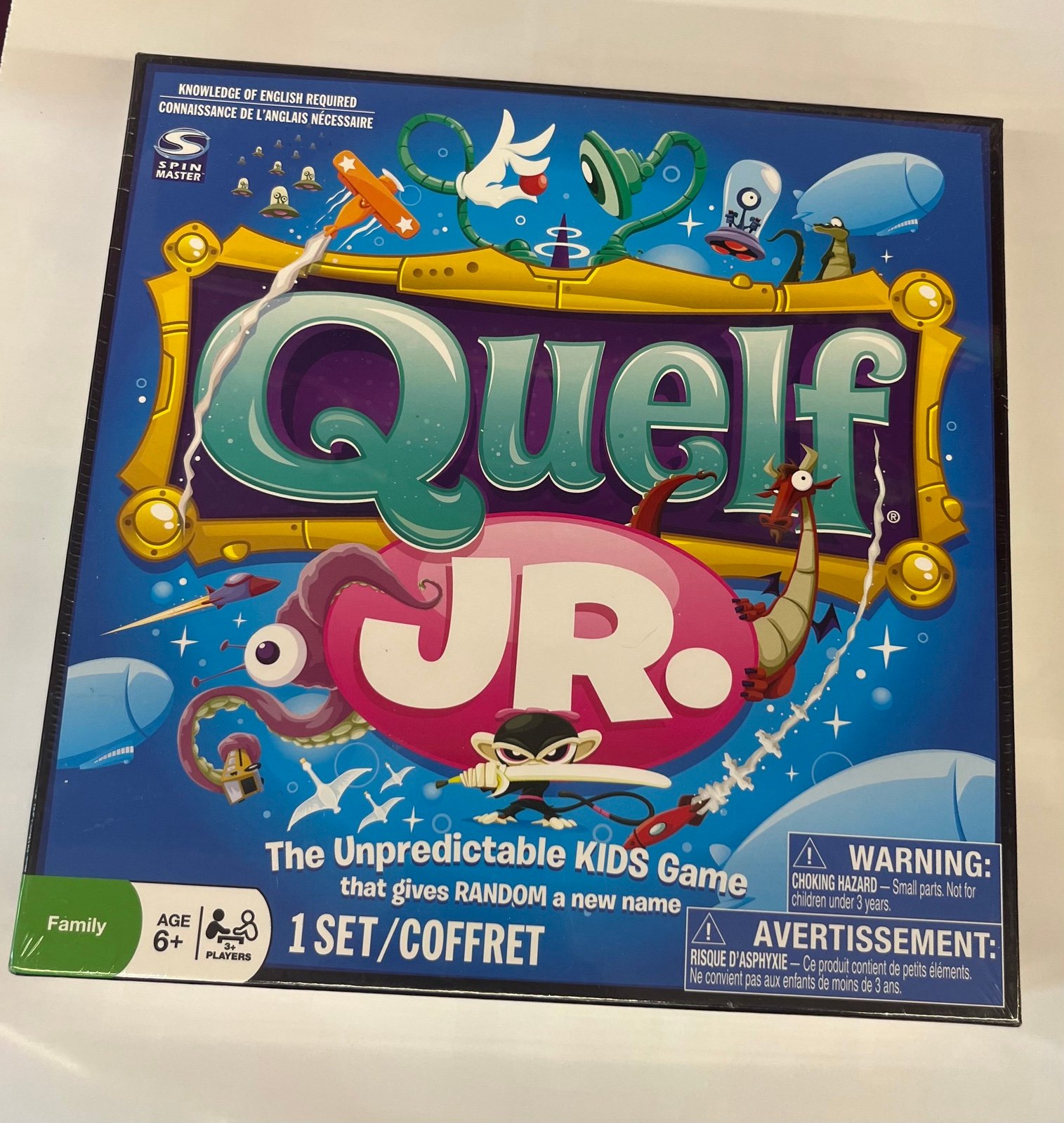 Quelf jr board game