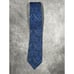 Vintage Versace Tie 100% Silk Medusa Blue Made In Italy