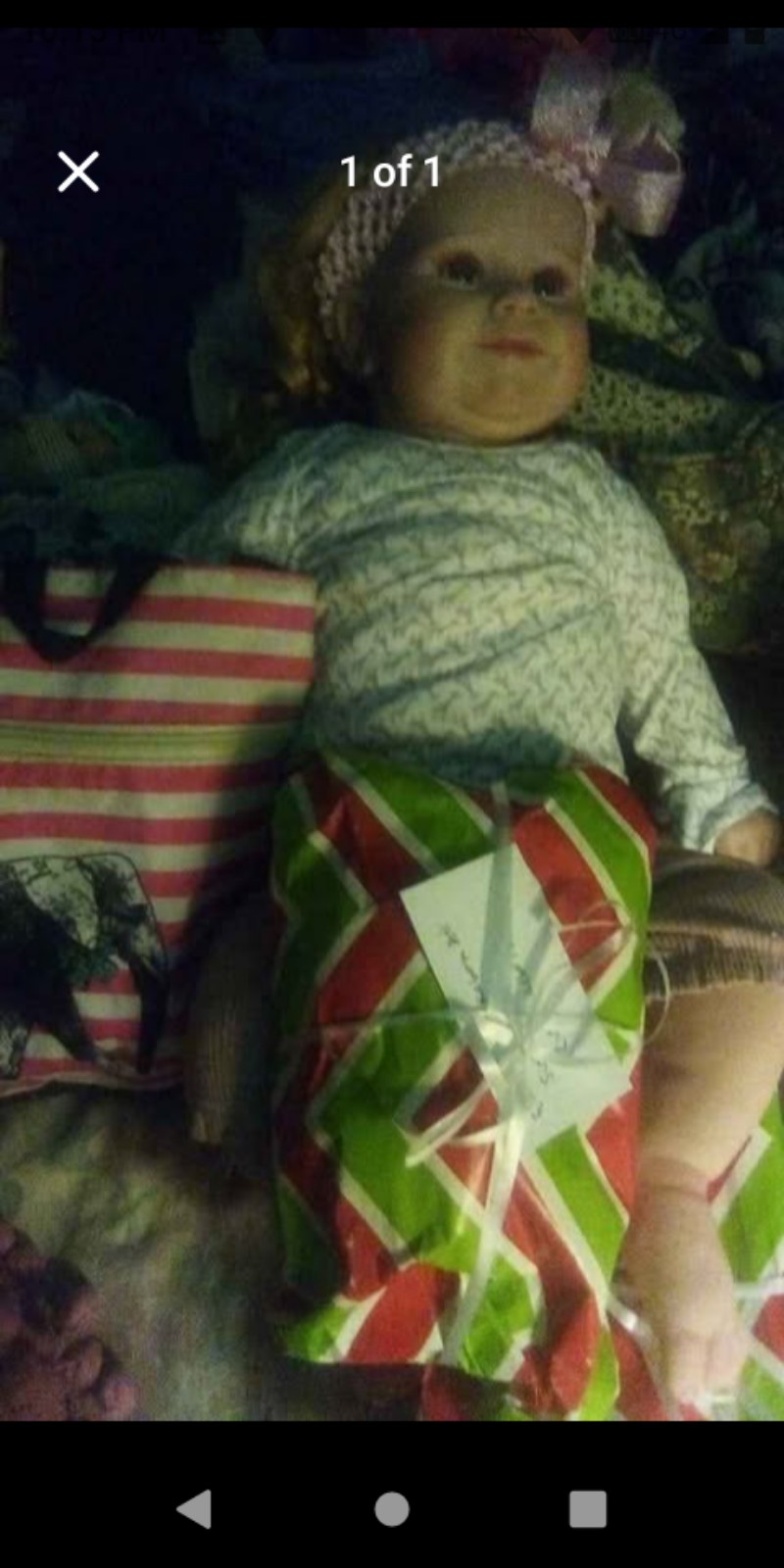 One of a kind realistic looking reborn doll
