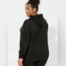 TORRID PLUS “Unamused” Relaxed Fit Cozy Fleece Studded Hoodie