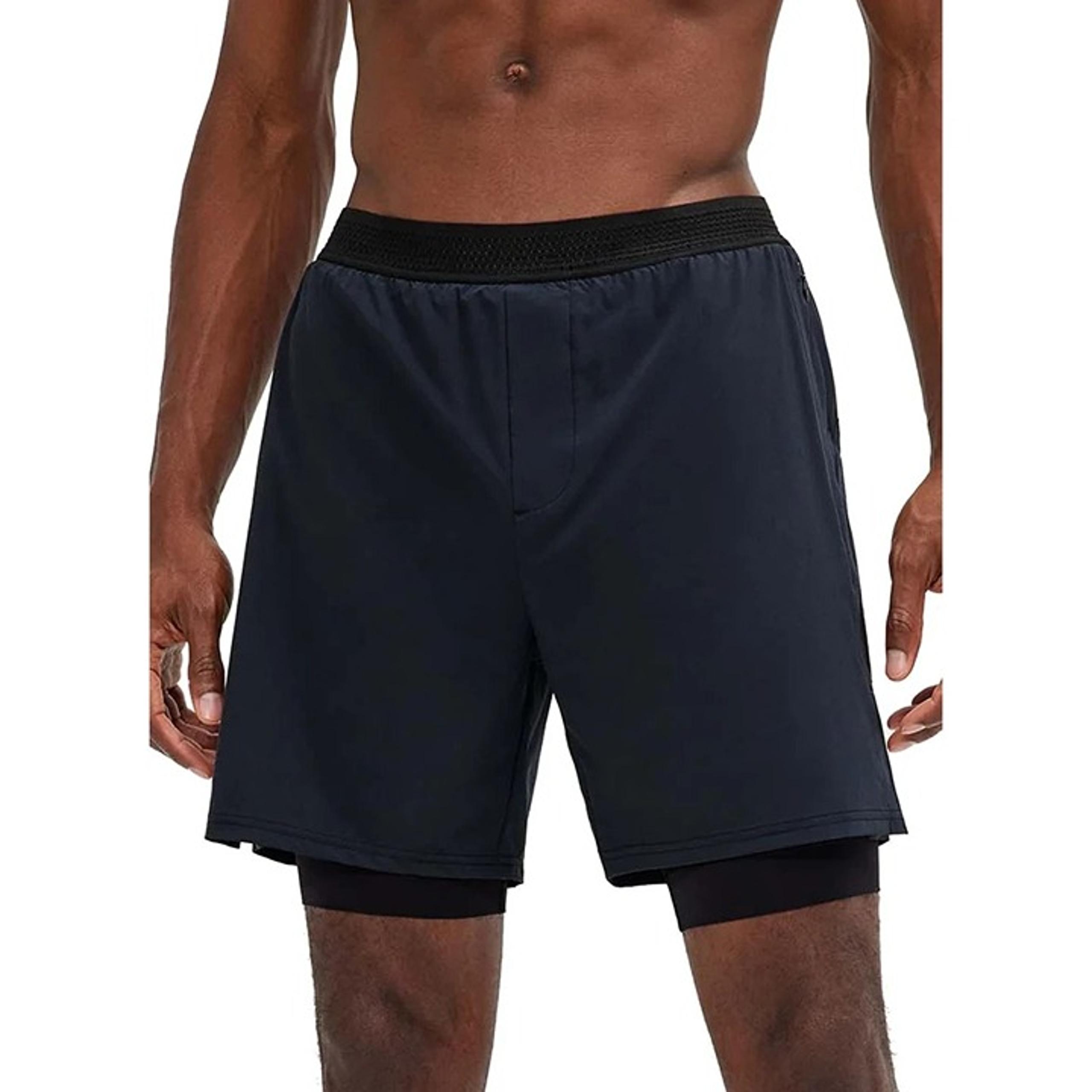 Rhone 6" Swift Lined Black Athletic Shorts Size Medium