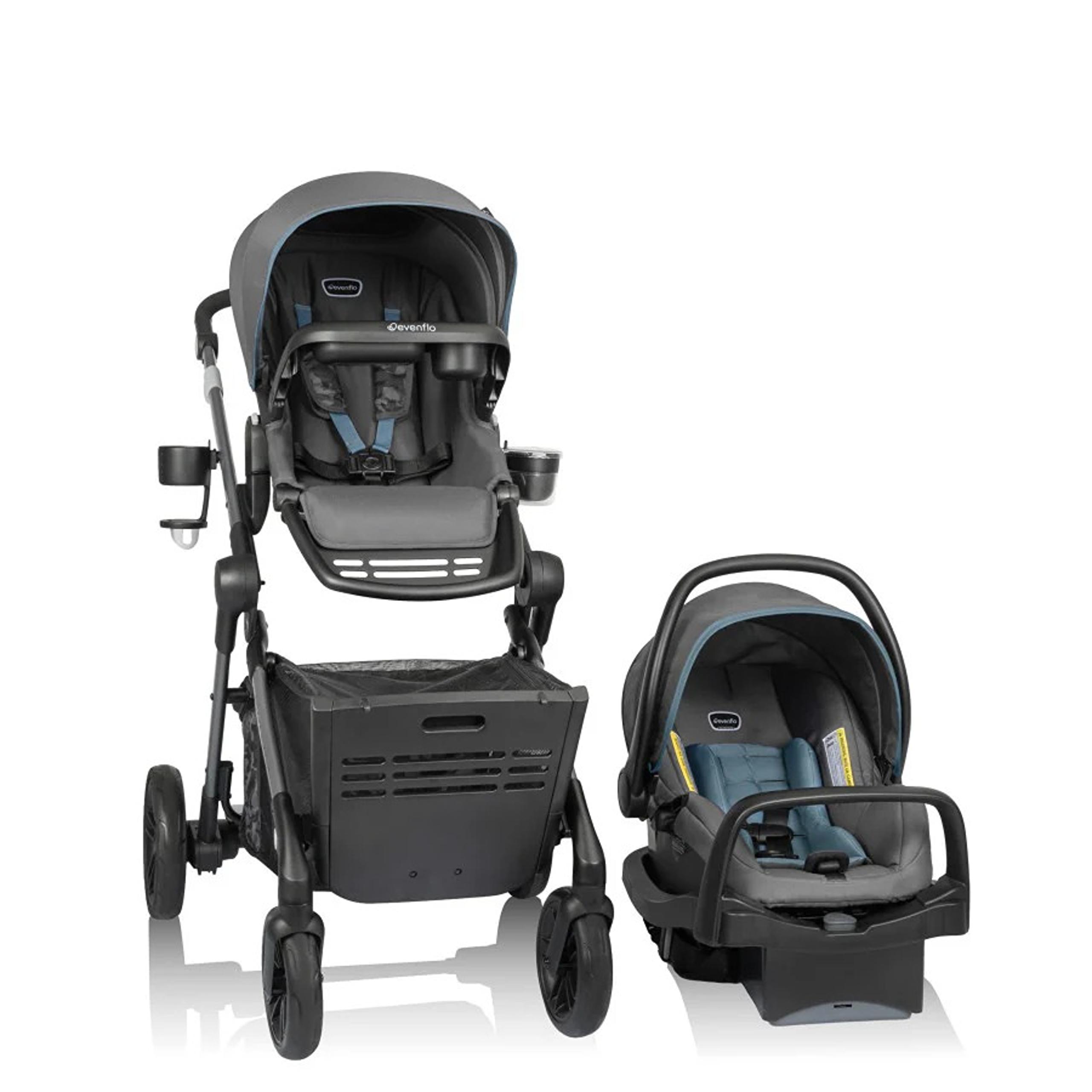 New! Evenflo Pivot Troop Child and Pet Modular Travel System