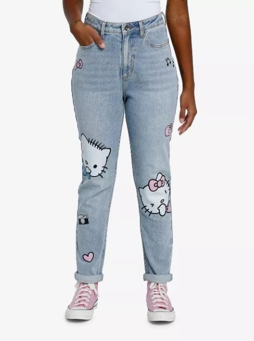 Hello Kitty & Dear Daniel Mom Jeans NEW WITH TAG (Size 15)