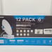 Ensenior 12 Pack 6 Ultra-Thin LED Recessed Light w/Junction Box 2700K-6000K 12W
