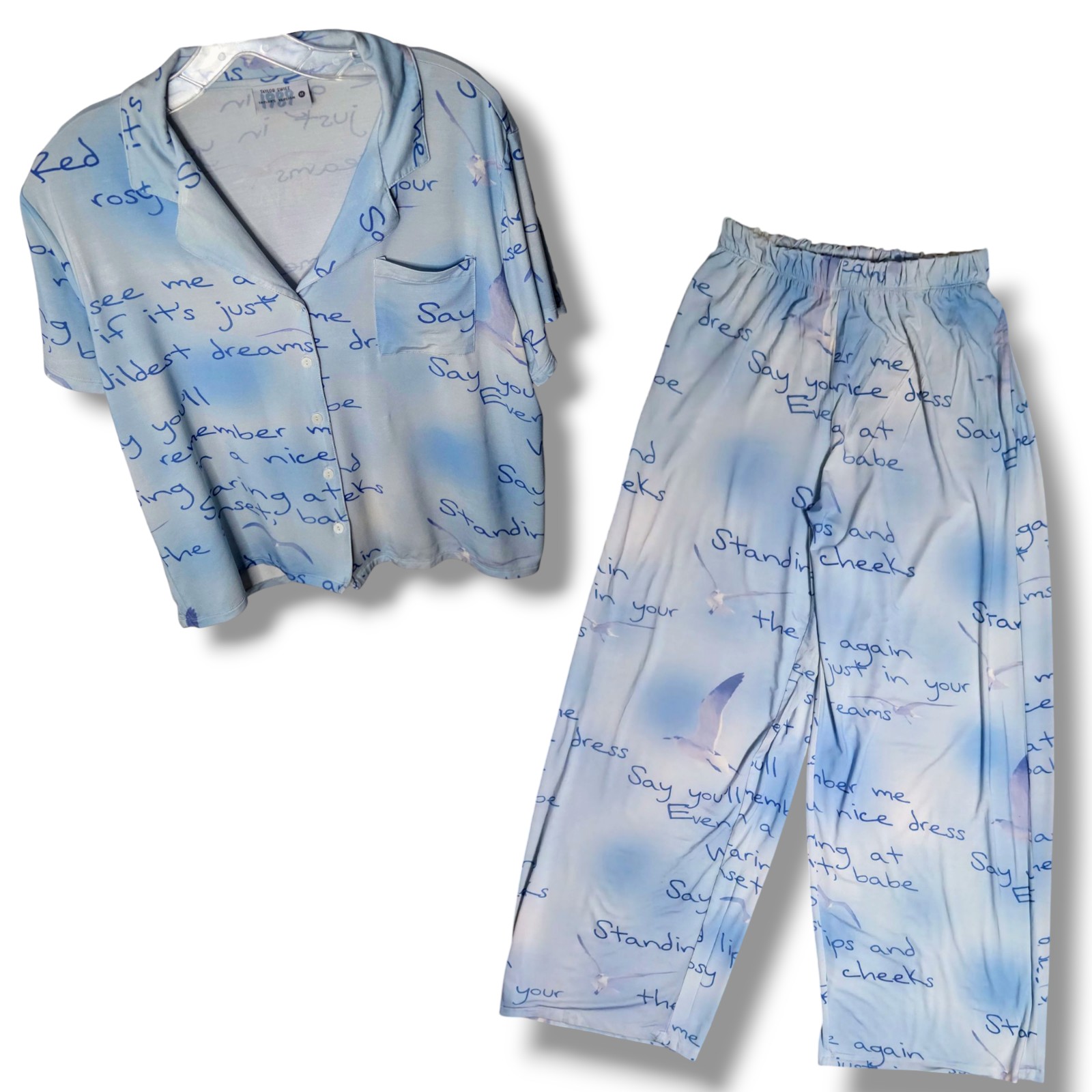 Taylor Swift | 1989 Taylor's Version |Wildest Dreams Pajama Set | Medium | NEW |