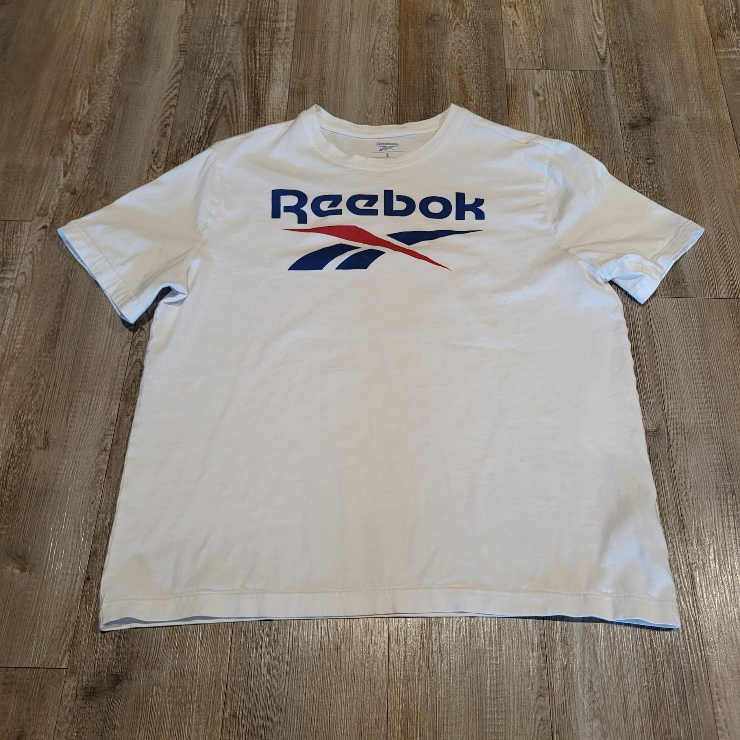 Reebok Regular Fit Graphic Tee Shirt Women's Size Large