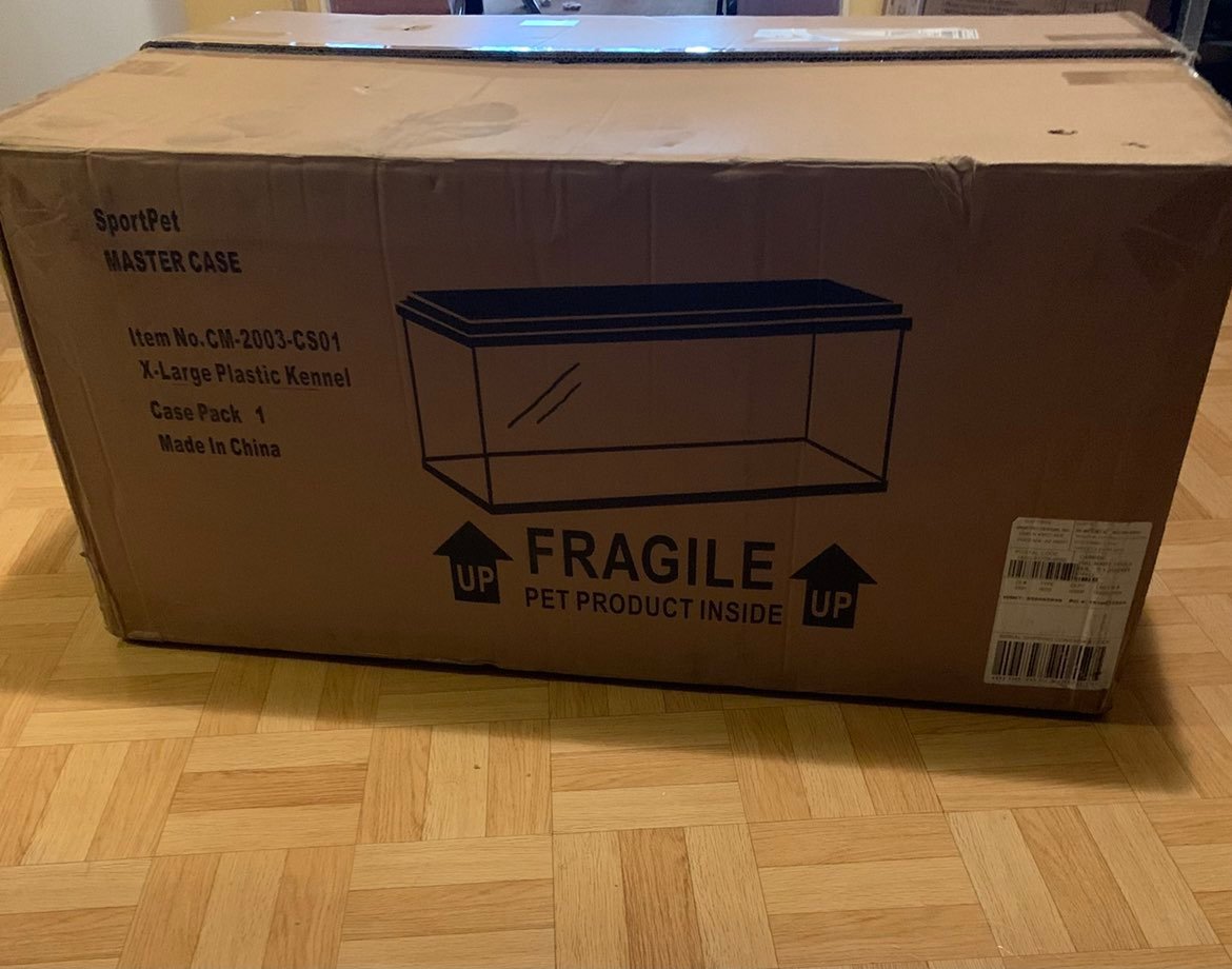 Travel dog crate