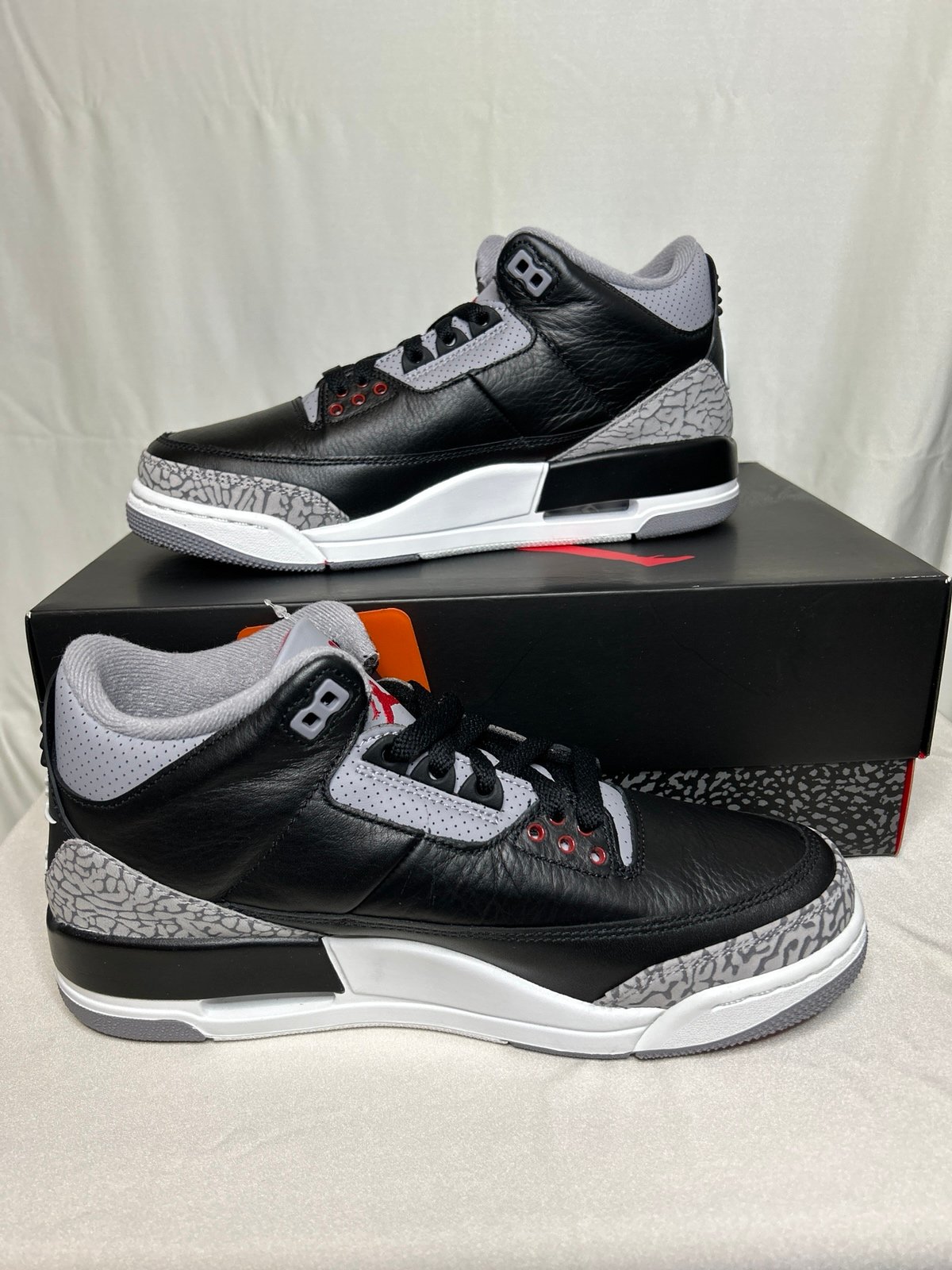 Jordan 3 Black Cement 8.0m