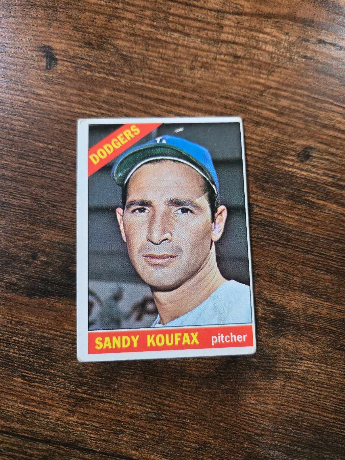 1966 Topps Sandy Koufax