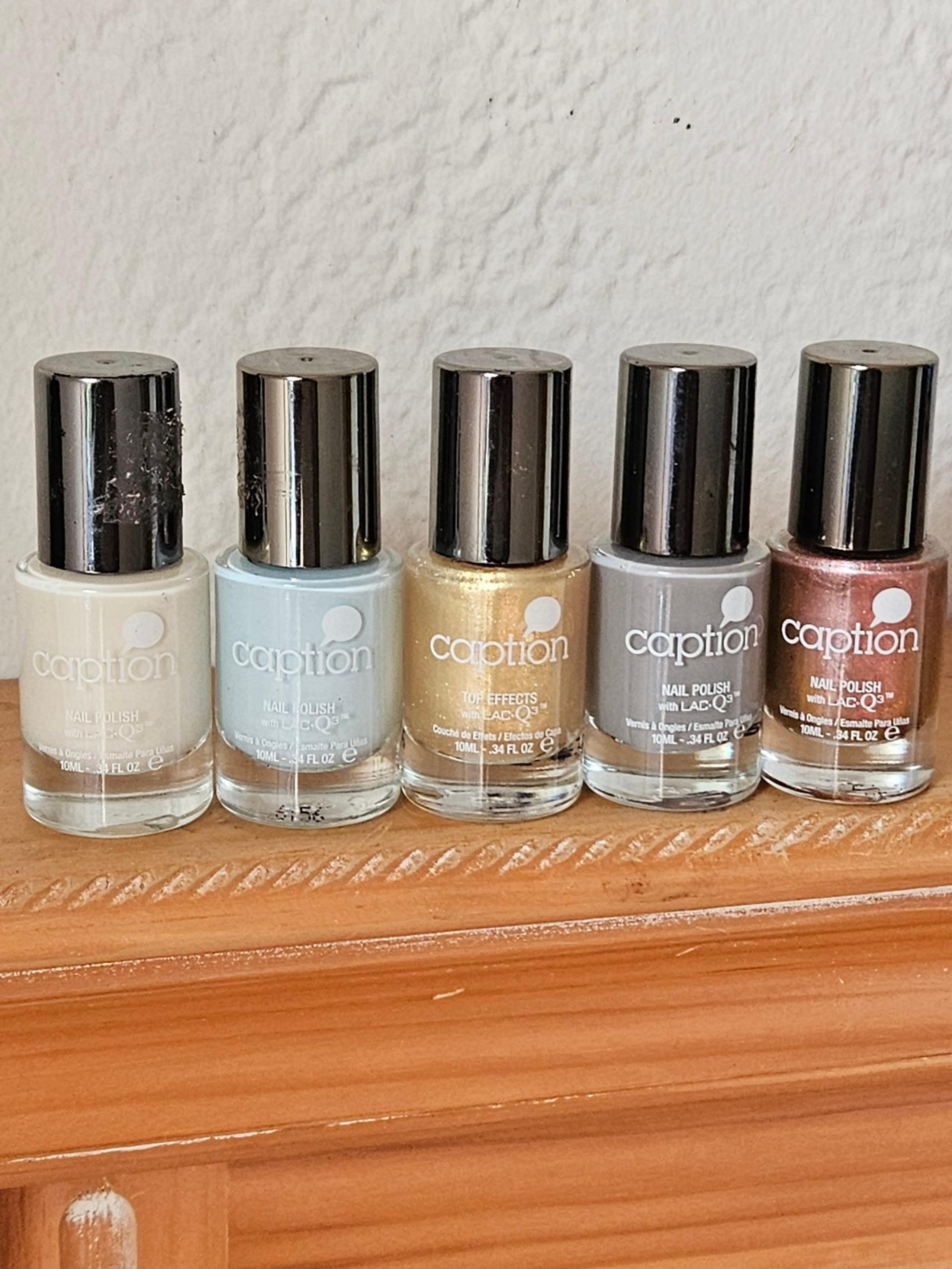 Young Nails CAPTION (5 PACK) Nail Polish with LAC-Q3