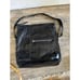 Garnet Hill Black Shiny Leather Hobo Shoulder Handbag
