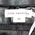 NWT Good American Faux Leather Good Icon Pants in Black Women Plus Size 24
