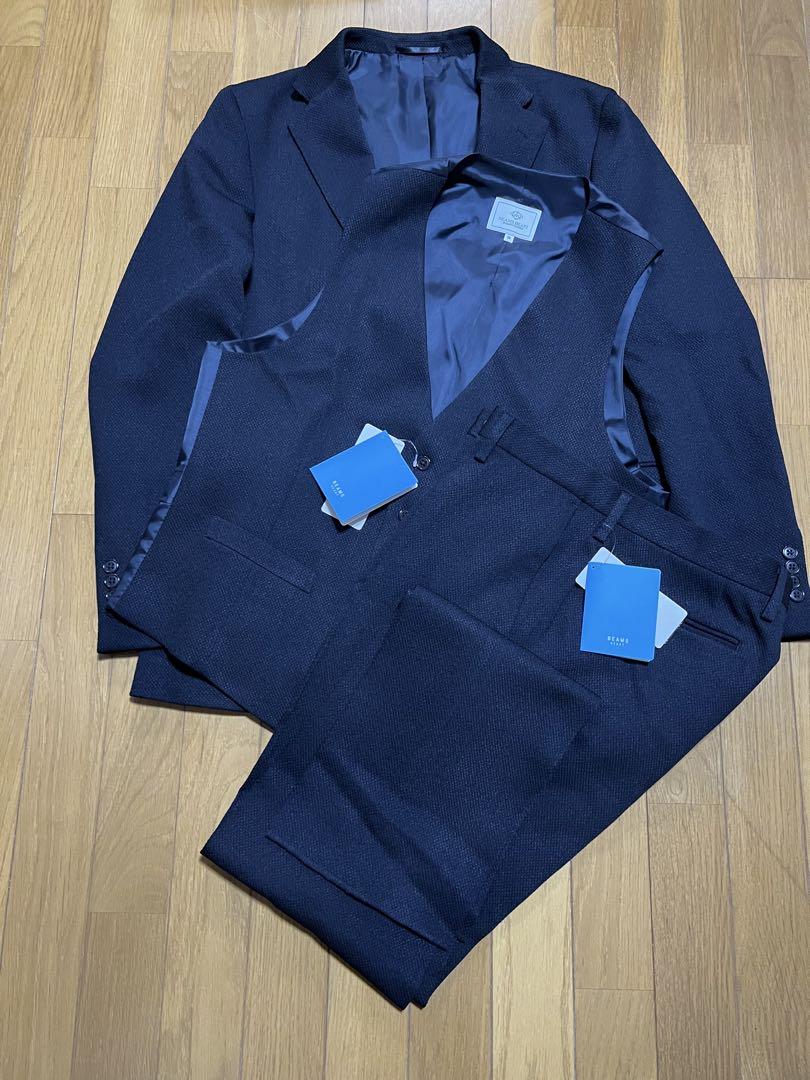 BEAMS HEART 3-piece Suit (Jacket, Pants, Vest) - 3-piece Set - Unused Item