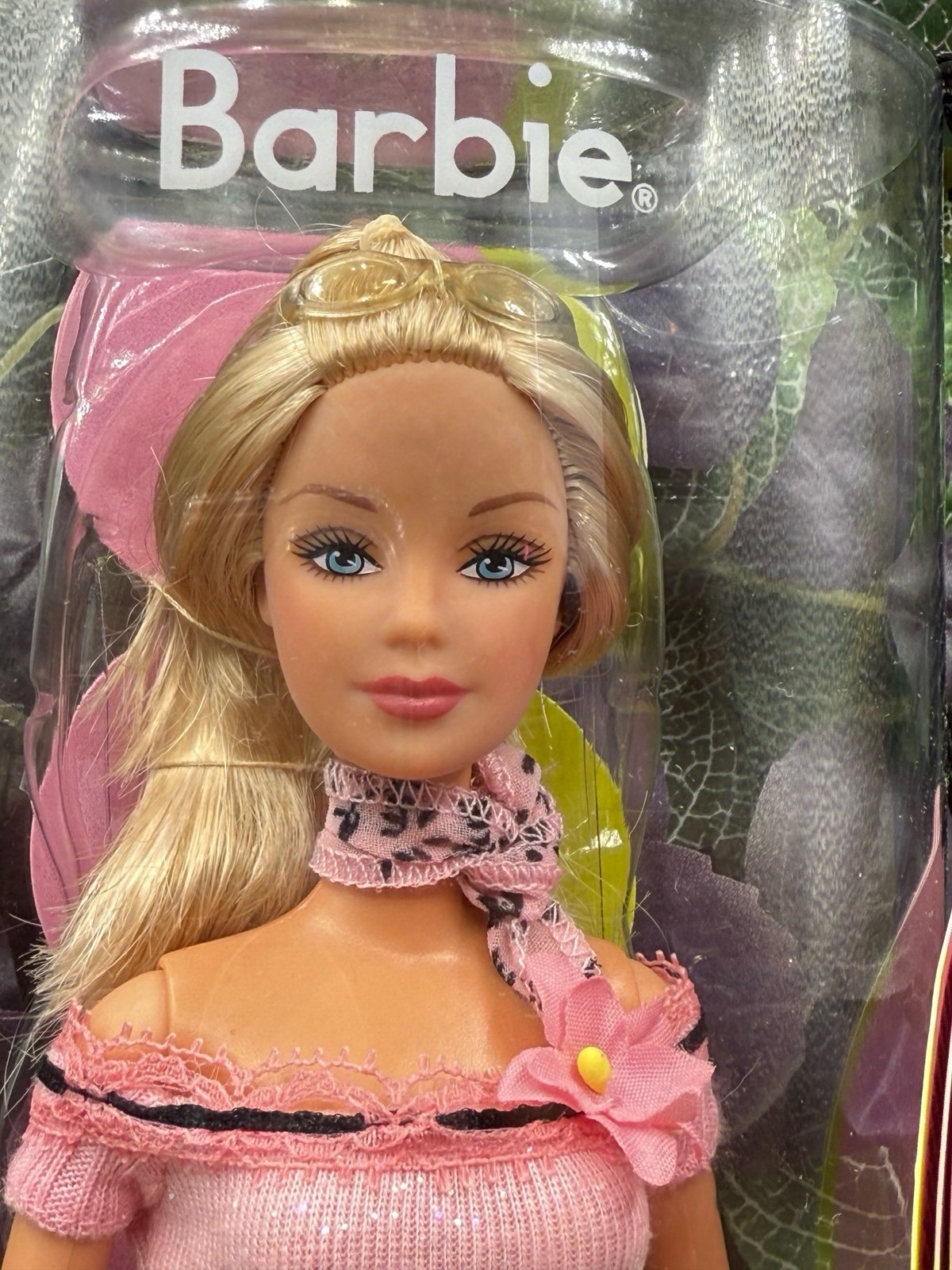 Fashion Fever Barbie Doll Pink Top Black Skirt Pink Boots 2004 Mattel H0660 NIB
