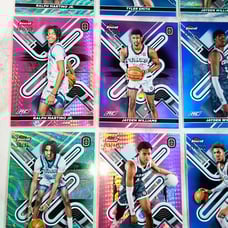 Lot 0f 9 Topps Finest Basketball Serial Numbered Refractors