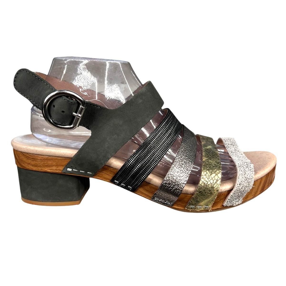 Dansko Women’s Maribeth Multicolor Strappy Sandal Size 41 US 10.5/11