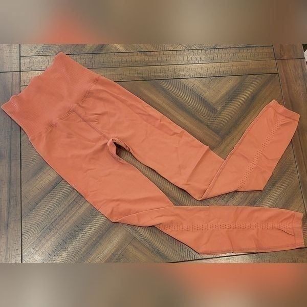Free People Good Karma Leggings Terracotta Orange Color M/L