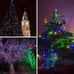 Multicolor Solar Christmas Lights 2Pack Total 180FT 500LED