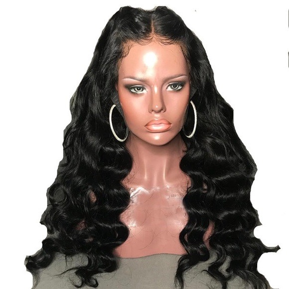 100% VIRGIN PERUVIAN HUMAN HAIR FULL LACE WIG