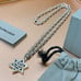 Silver hexagram necklace