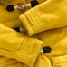 NWOT marks spencer Mustard yellow toggle jacket 3/4