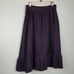 JohnPaulRichard Midi Skirt Purple Shiny