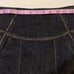Citizens of Humanity Dark Wash High Waist Stretch Double Zip Denim Skirt -28