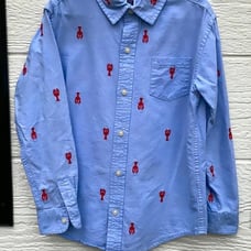 Janie and Jack Lobster St. Tropez Sun Shirt sz 4t