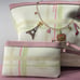 Carlo Rino Vinyl Satchel Shoulder Bag Cinderella Charm Matching Wristlet Like