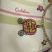 Carlo Rino Vinyl Satchel Shoulder Bag Cinderella Charm Matching Wristlet Like