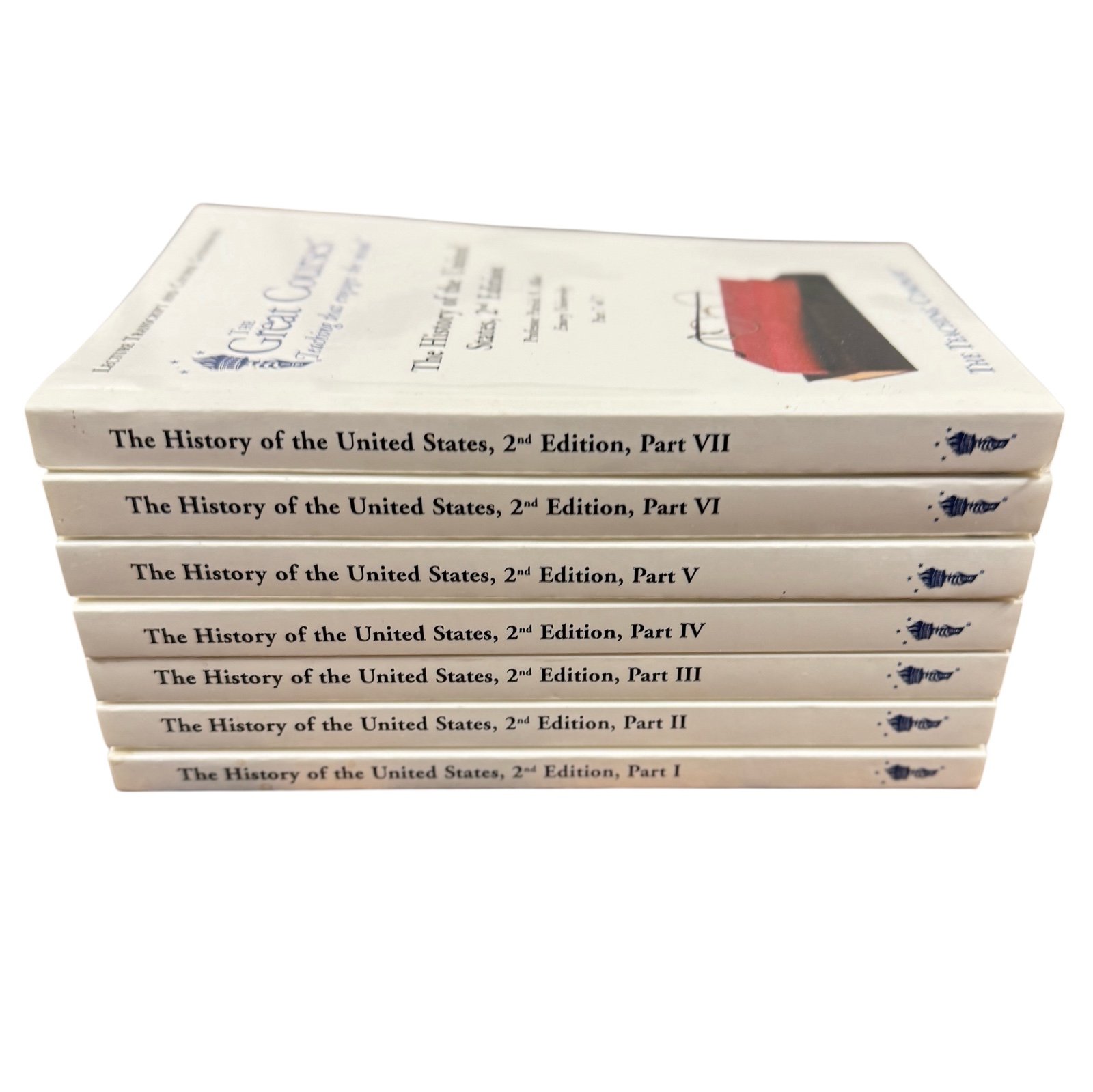 The History of the United States Great Courses Transcript in 7 Books