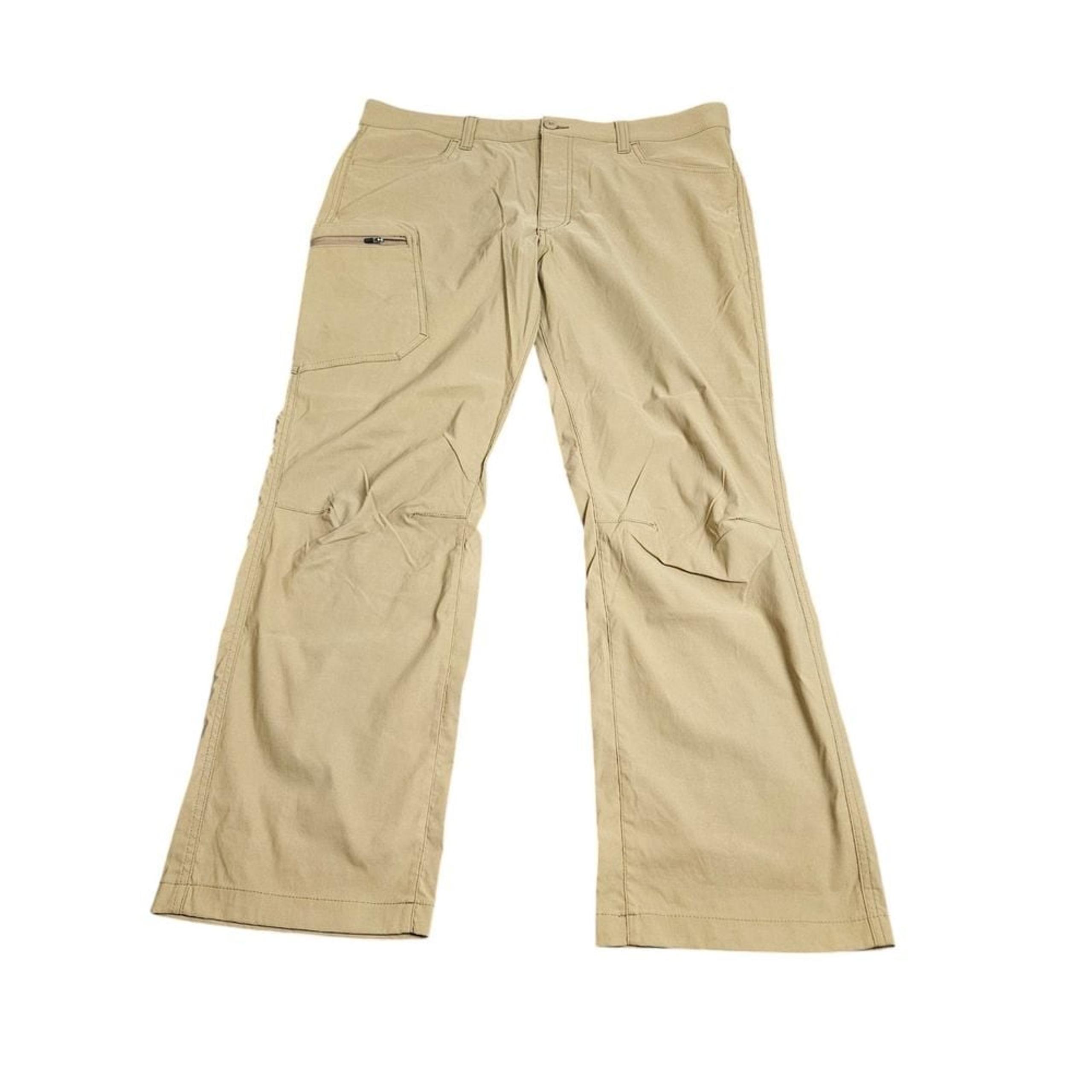 Eddie Bauer Men's Rainier Pants Sz 36x30 Nylon Stretch DWR UPF 50 Hiking Outdoor