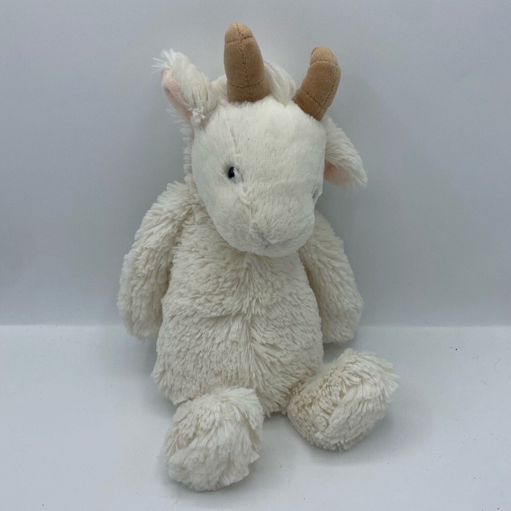 Jellycat Bashful Goat Medium Retired Rare HTF