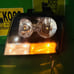 2007 - 2014 CHEVROLET TAHOE SUBURBAN HALOGEN HEADLIGHT LEFT DRIVER SIDE OEM