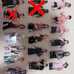 Pro Wrestler Acrylic Stand 16 Piece Set