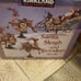 KIRKLAND SANTA SLEIGH AND REINDEERS