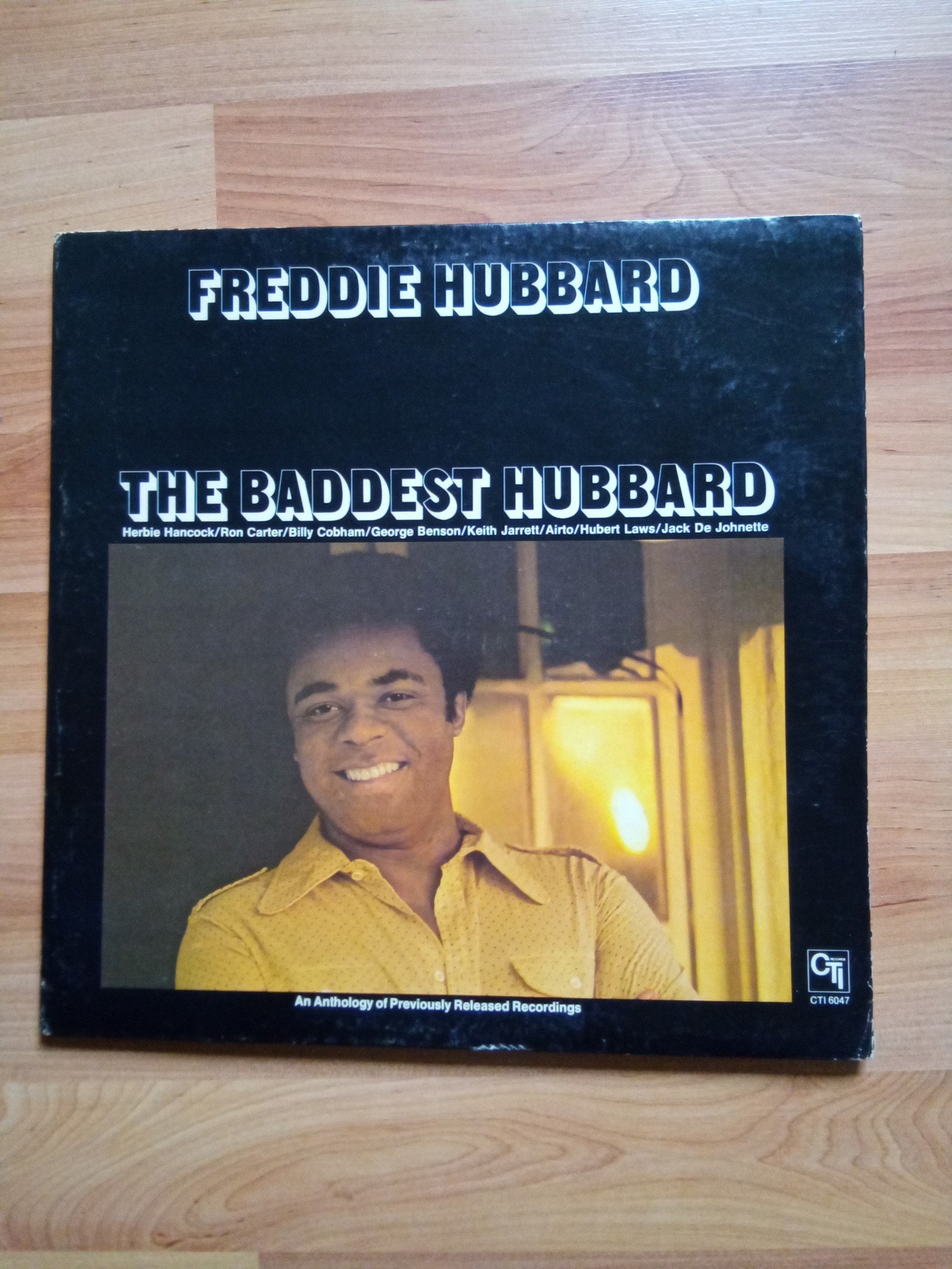 VINTAGE VINYL JAZZ LP FREDDIE HUBBARD CTI 6047 1972