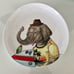 Elephant Surfer Rachel Kozlowski Plate