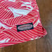 NWT Mens Vineyard Vines Rough Waters Chappy Sailors Red Waters Swim Trunks M 70