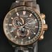 Excellent Condition CITIZEN Black Gold Radio-Controlled Solar Watch for Men