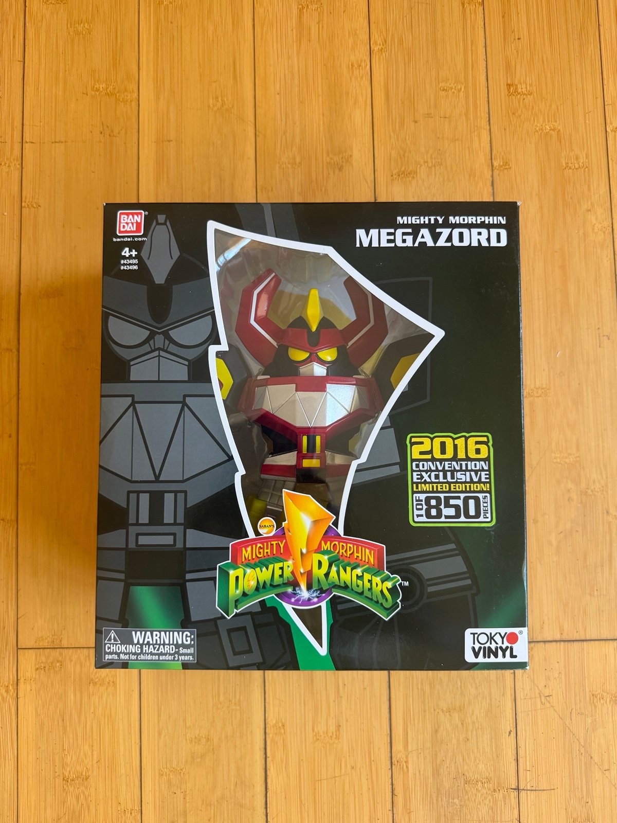 Tokyo Vinyl 2016 NYCC Megazord 850 Pieces Convention Exclusive MMPR
