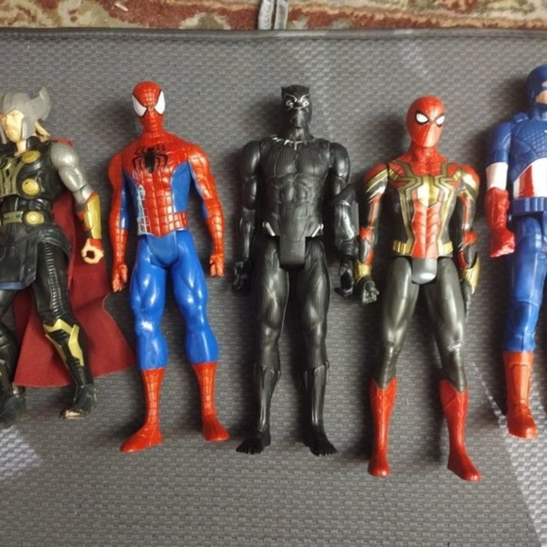 LOT OF 5 - Avengers Action Figures 12 inch Toys
