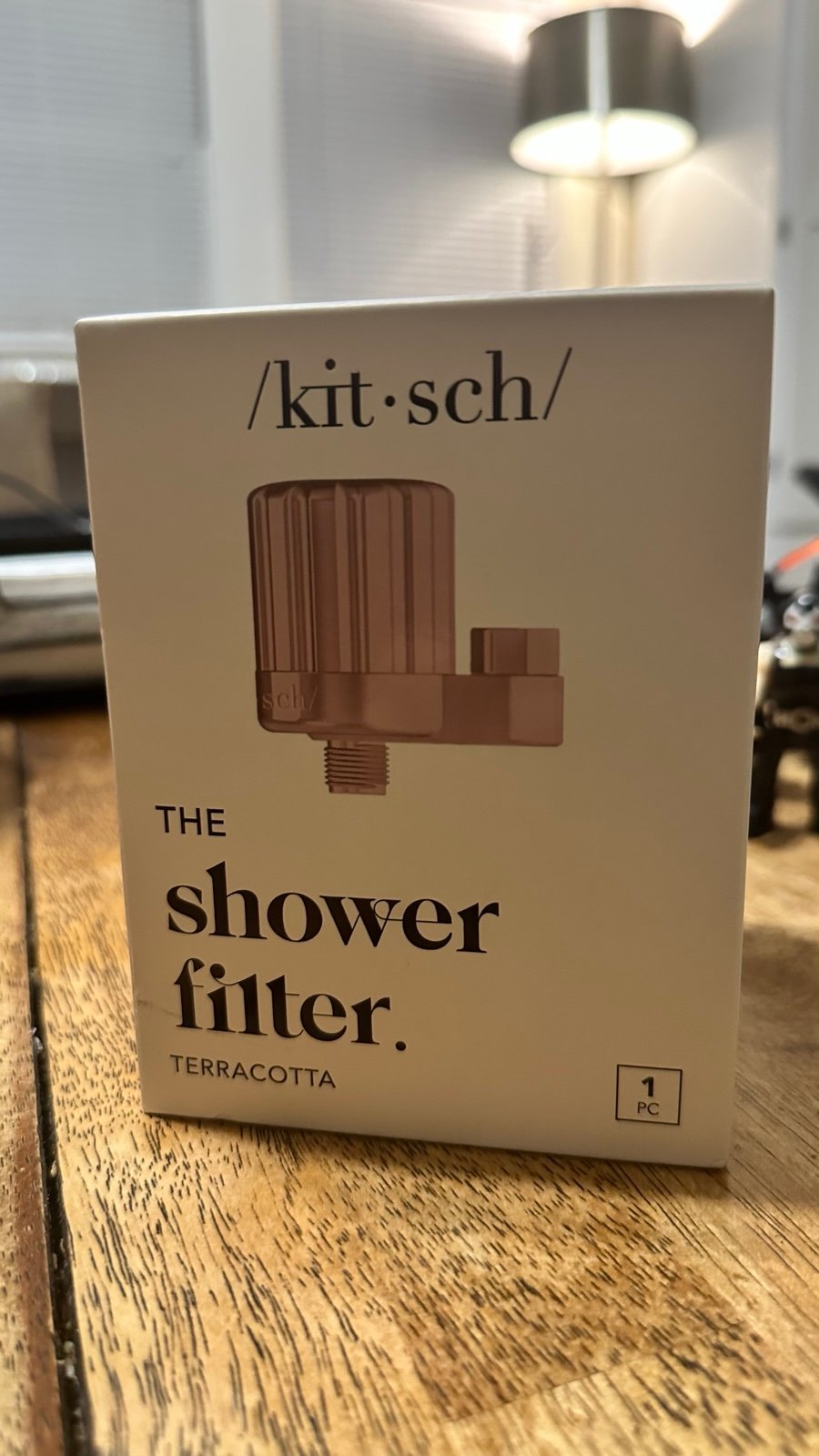 The shower filter (Terrocatta filter)