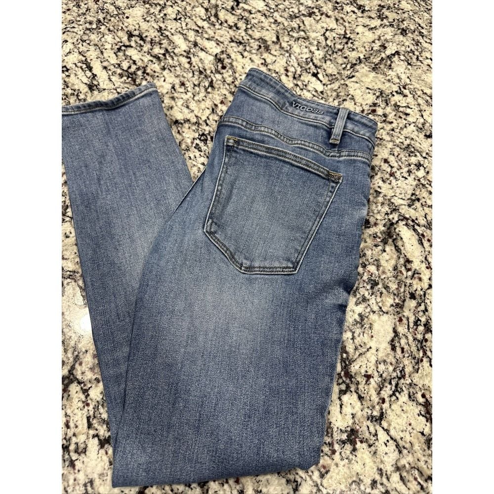 Vigoss Mens Keith 320 Skinny Jeans Dark Wash Size 33x32
