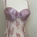 Y2K Floral Princess bustier Top
